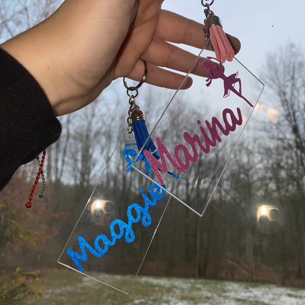 CUSTOM RECTANGLE KEYCHAINS!